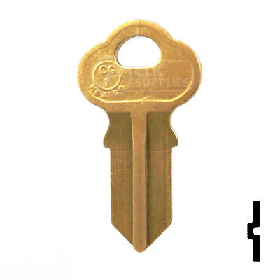 Uncut Key Blank | Chicago | CG1, 1041G - Image 24