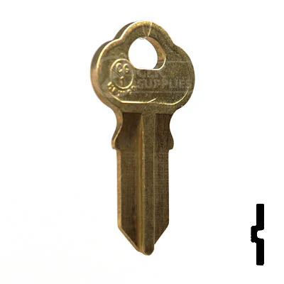 Uncut Key Blank | Chicago | CG1, 1041G - Image 3