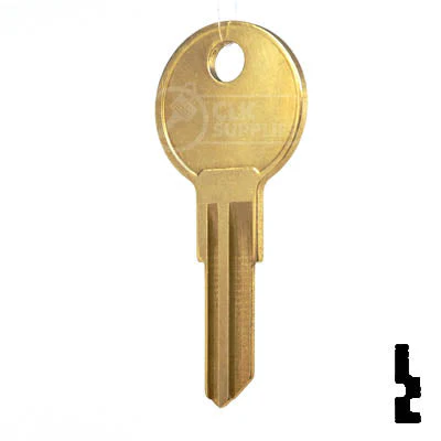 Uncut Key Blank | Chicago | CG16, 1041T - Image 11