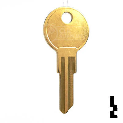 Uncut Key Blank | Chicago | CG16, 1041T - Image 14
