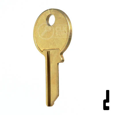 Uncut Key Blank | Chicago | CG17, 1041Y - Image 10