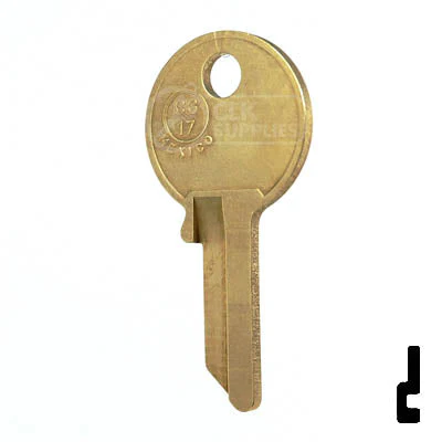 Uncut Key Blank | Chicago | CG17, 1041Y - Image 23