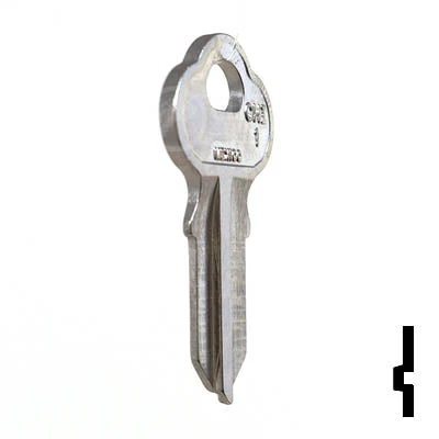 Uncut Key Blank | Chicago | CG2, 1041GA - Image 17