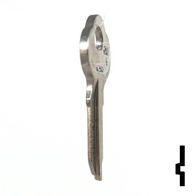 Uncut Key Blank | Chicago | CG2, 1041GA - Image 18