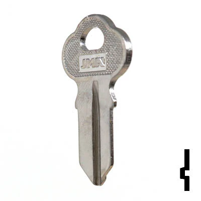 Uncut Key Blank | Chicago | CG2, 1041GA - Image 22
