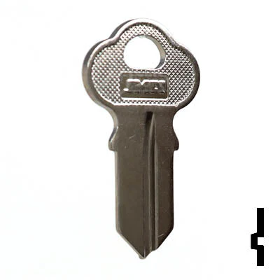 Uncut Key Blank | Chicago | CG2, 1041GA - Image 3
