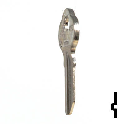 Uncut Key Blank | Chicago | CG2, 1041GA - Image 8