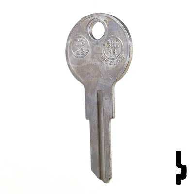 Uncut Key Blank | Chicago | CG22, 1041E - Image 11