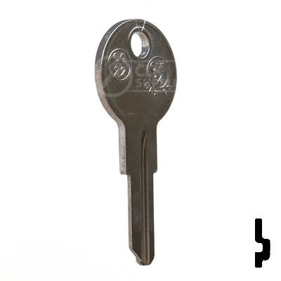 Uncut Key Blank | Chicago | CG22, 1041E - Image 16