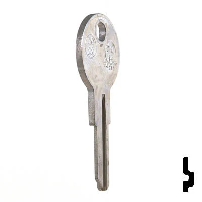 Uncut Key Blank | Chicago | CG22, 1041E - Image 17