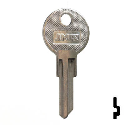 Uncut Key Blank | Chicago | CG22, 1041E - Image 2