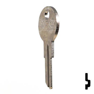 Uncut Key Blank | Chicago | CG22, 1041E - Image 9
