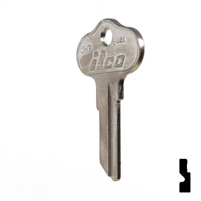 Uncut Key Blank | Polaris, Chrysler Outboard | CH7 - Image 22