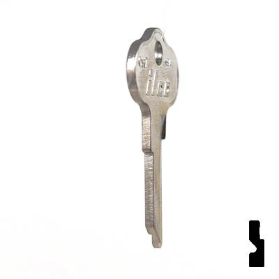 Uncut Key Blank | Polaris, Chrysler Outboard | CH7 - Image 6