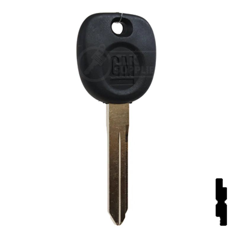 Uncut OEM Plastic Head Key Blank | GM, Chevrolet | 5928818, B102P - Image 3