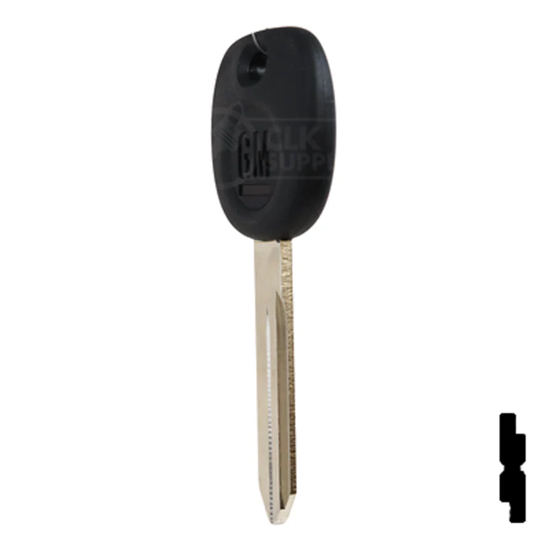 Uncut OEM Plastic Head Key Blank | GM, Chevrolet | 5928818, B102P - Image 9
