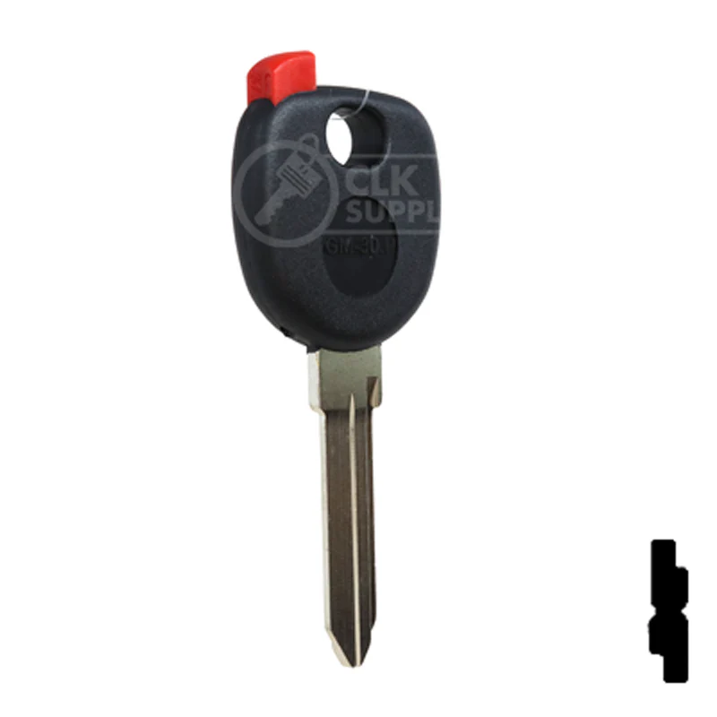 Uncut Plastic Head Transponder Key Shell | Chevrolet | TP00GM-30-P - Image 16