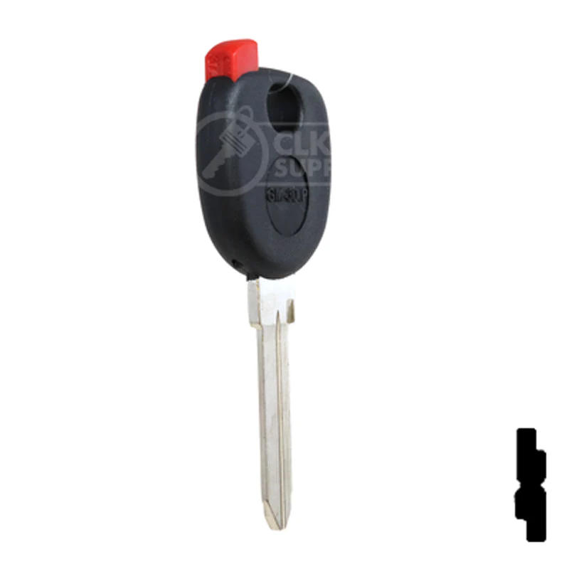 Uncut Plastic Head Transponder Key Shell | Chevrolet | TP00GM-30-P - Image 17