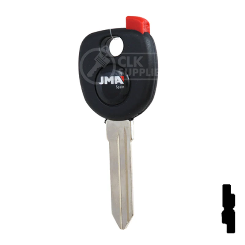 Uncut Plastic Head Transponder Key Shell | Chevrolet | TP00GM-30-P - Image 23