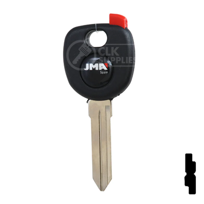 Uncut Plastic Head Transponder Key Shell | Chevrolet | TP00GM-30-P - Image 24
