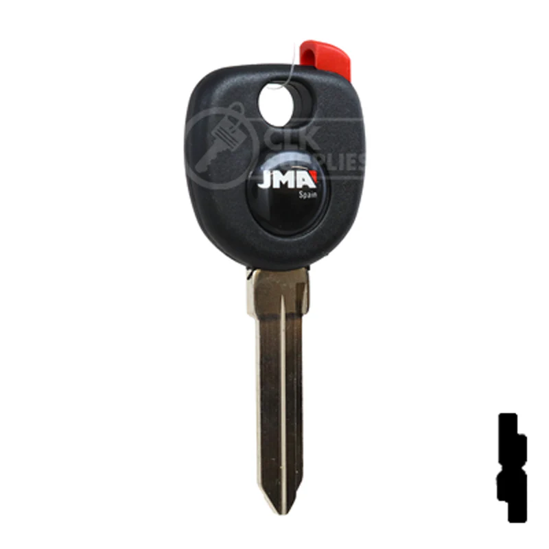 Uncut Plastic Head Transponder Key Shell | Chevrolet | TP00GM-30-P - Image 3