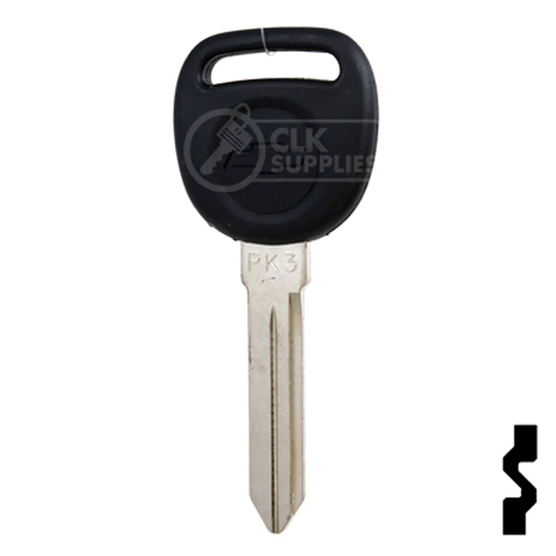Uncut Transponder Key Blank | Chevrolet | PT04-PT, B107PT - Image 24