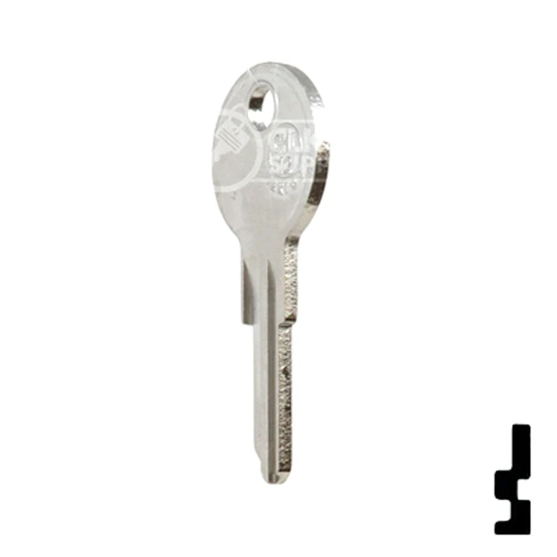 Uncut Key Blank | Chicago | CHI-12, 1041TR - Image 10