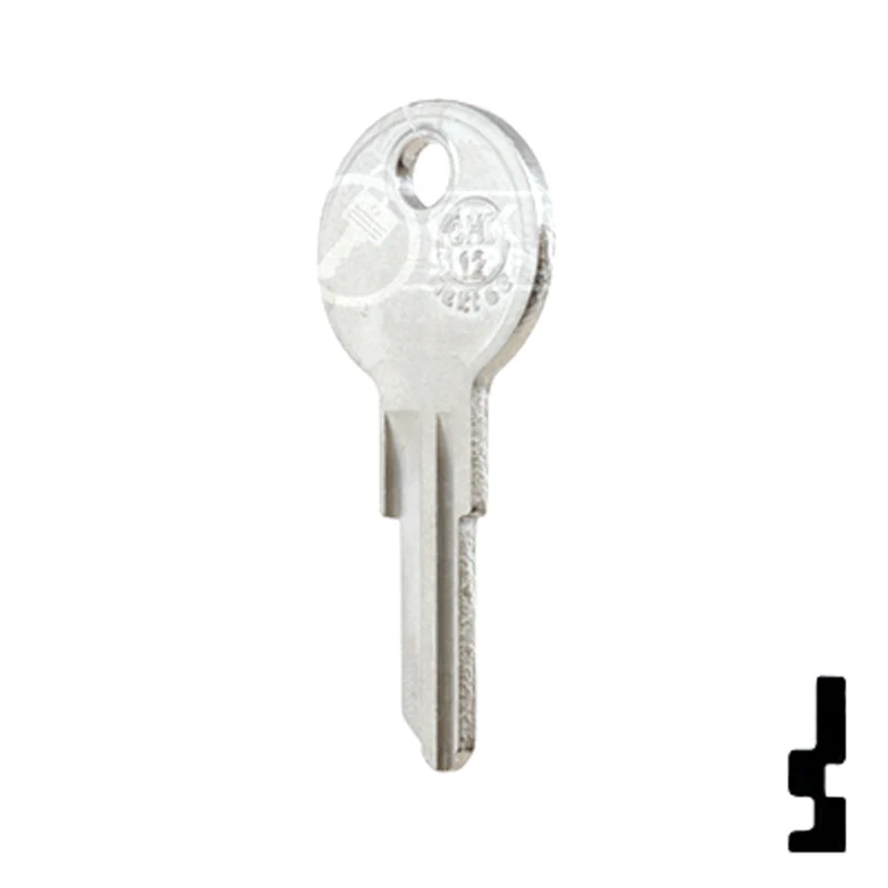 Uncut Key Blank | Chicago | CHI-12, 1041TR - Image 11