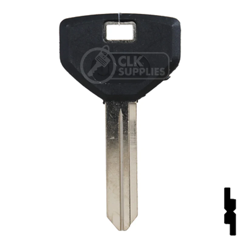 Uncut Plastic Head Key Blank | Chrysler | CHR-9.P