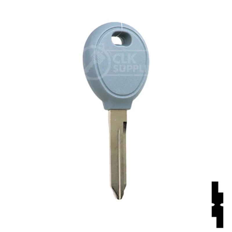Uncut Transponder Key | Chrysler | Y160-PT, 5905612 - Image 3
