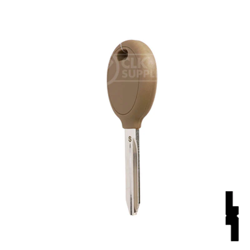 Uncut Transponder Key | Chrysler | Y164-PT, 692352 - Image 10