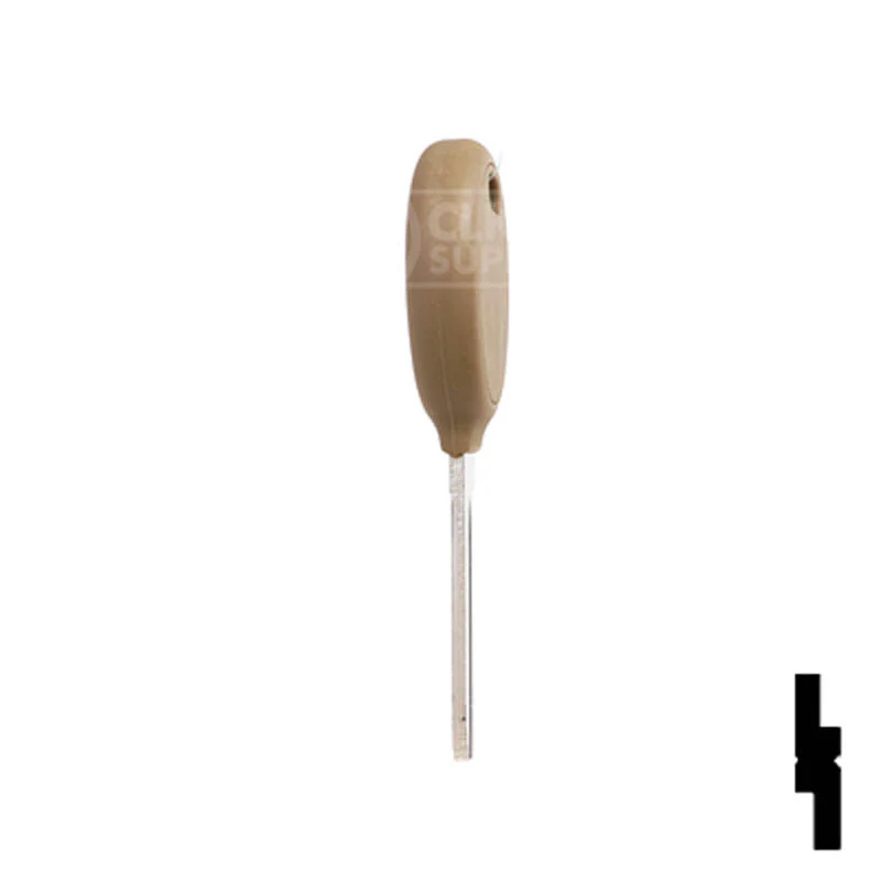 Uncut Transponder Key | Chrysler | Y164-PT, 692352 - Image 7