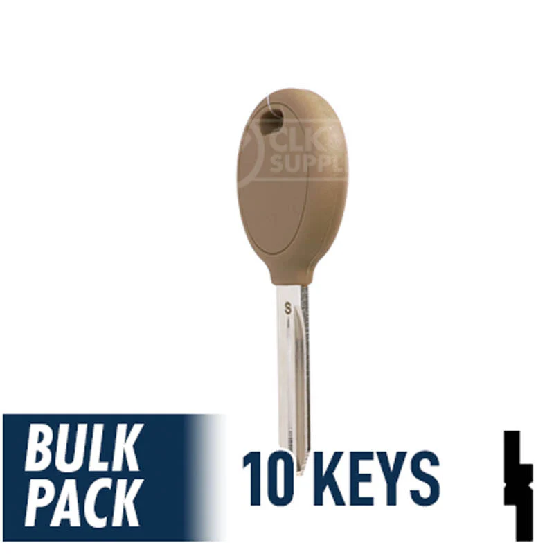 Uncut Transponder Key | Chrysler | Y164-PT, 692352 (Pack of 10) - Image 10