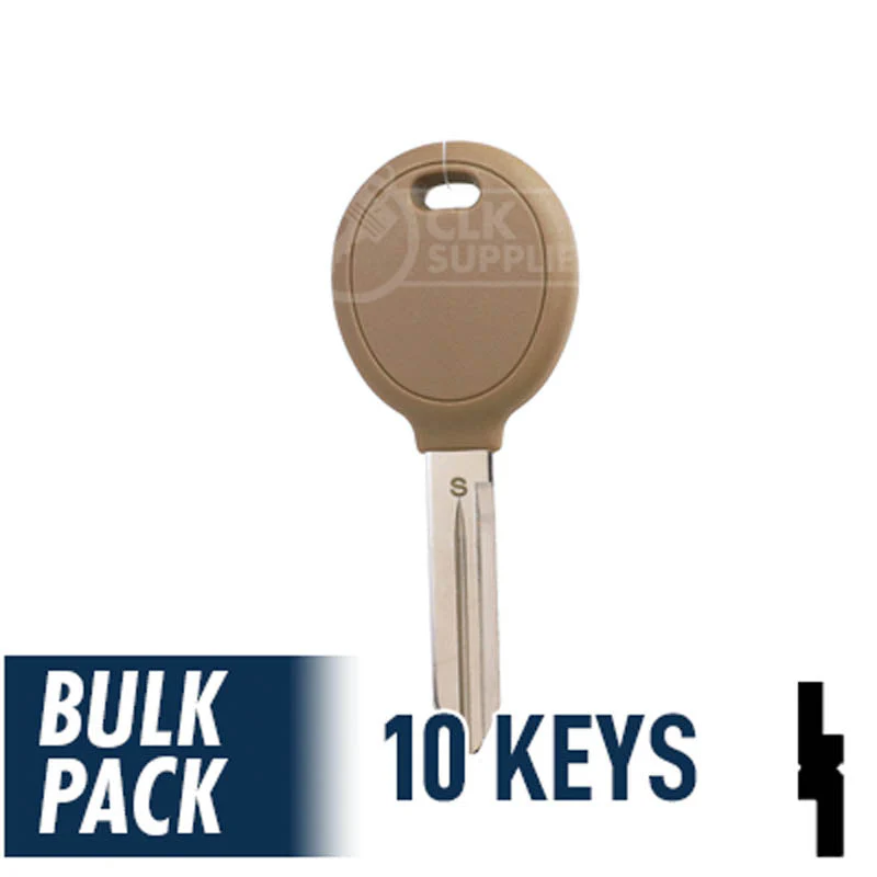 Uncut Transponder Key | Chrysler | Y164-PT, 692352 (Pack of 10) - Image 13