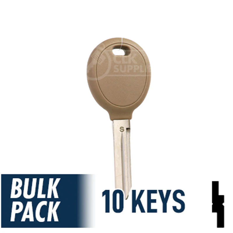 Uncut Transponder Key | Chrysler | Y164-PT, 692352 (Pack of 10) - Image 15