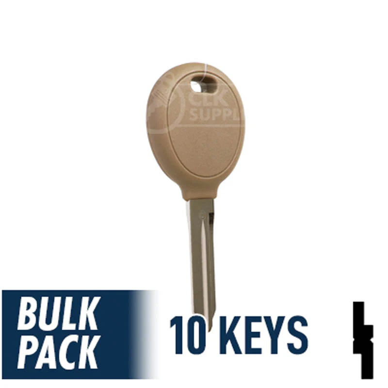 Uncut Transponder Key | Chrysler | Y164-PT, 692352 (Pack of 10) - Image 16
