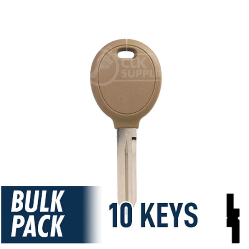 Uncut Transponder Key | Chrysler | Y164-PT, 692352 (Pack of 10) - Image 2