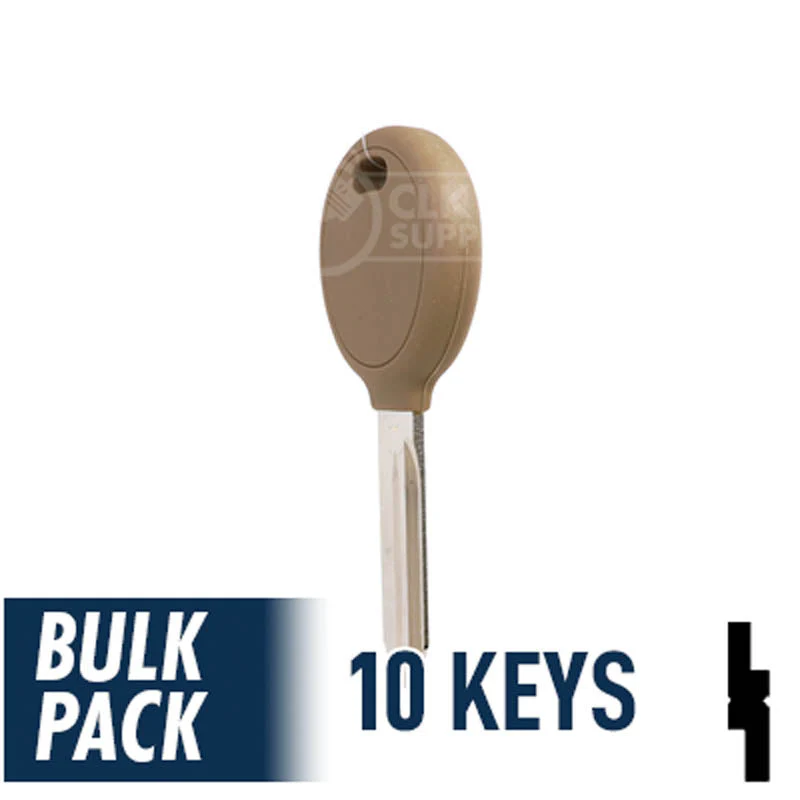 Uncut Transponder Key | Chrysler | Y164-PT, 692352 (Pack of 10) - Image 22