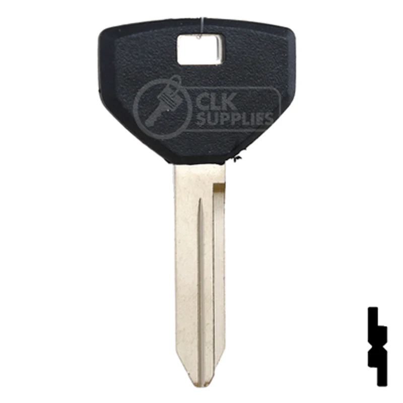 Uncut OEM Plastic Head Key | Chrysler | Y157P (10pk) - Image 14