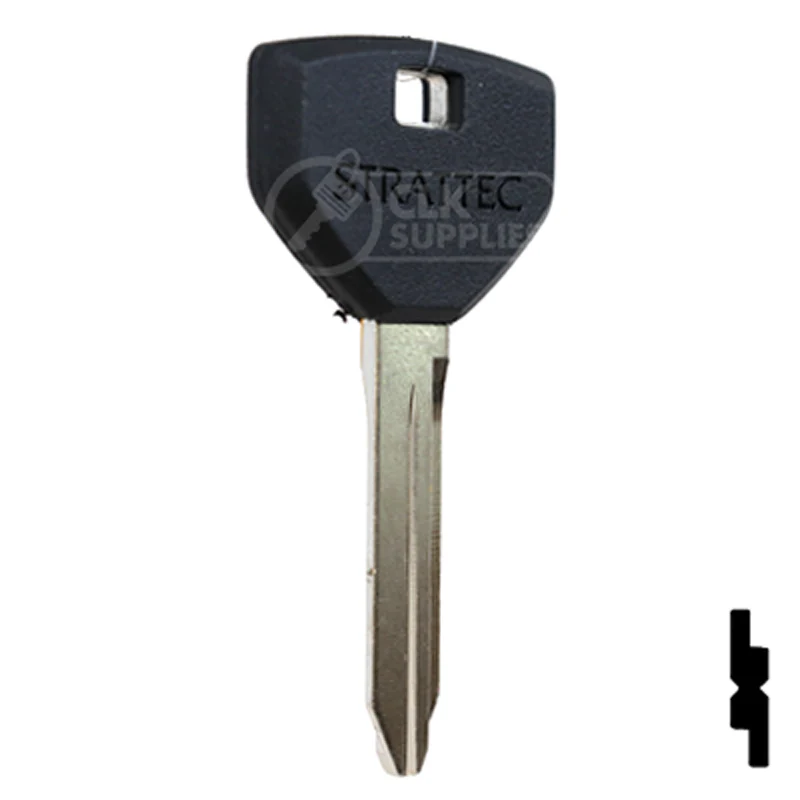 Uncut OEM Plastic Head Key | Chrysler | Y157P (10pk) - Image 4