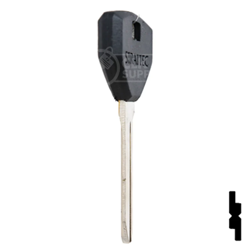 Uncut OEM Plastic Head Key | Chrysler | Y157P (10pk) - Image 6