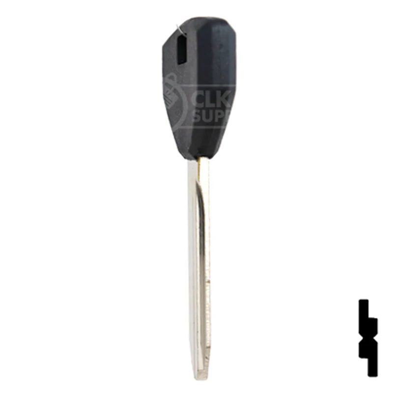 Uncut OEM Plastic Head Key | Chrysler | Y157P (10pk) - Image 8