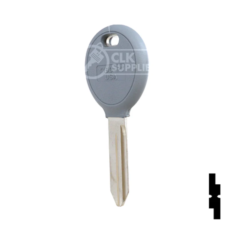 Uncut 4D-64 Chip Transponder Key | Chrysler | Y160PT - Image 12