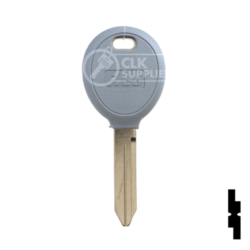 Uncut 4D-64 Chip Transponder Key | Chrysler | Y160PT - Image 2