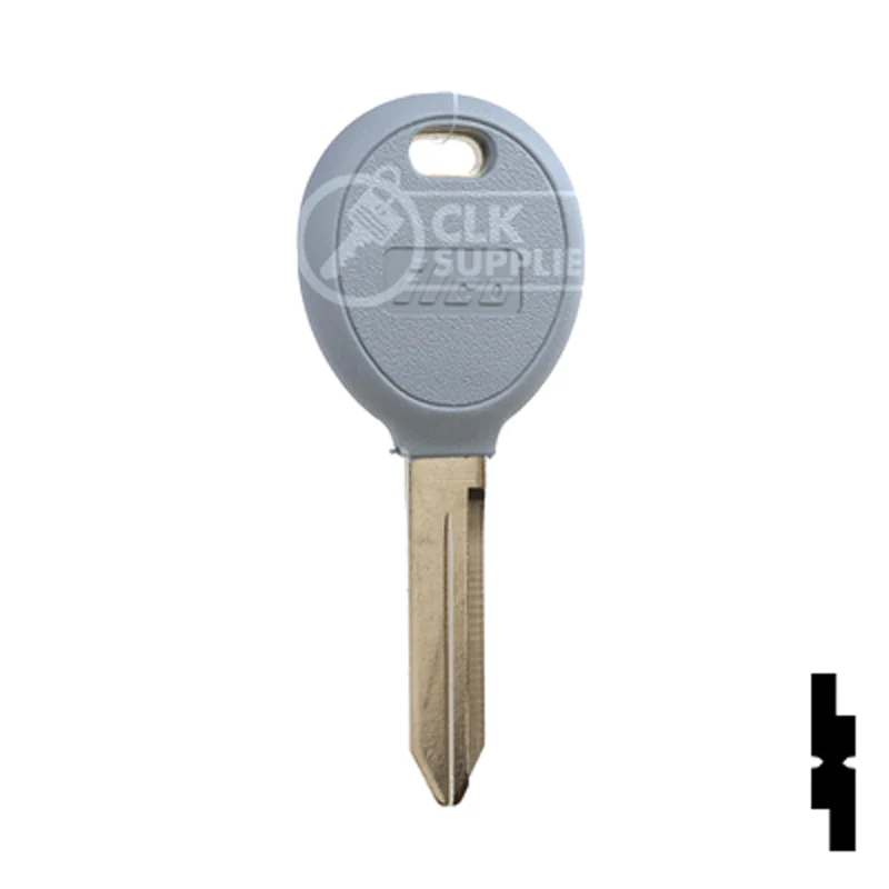 Uncut 4D-64 Chip Transponder Key | Chrysler | Y160PT - Image 3