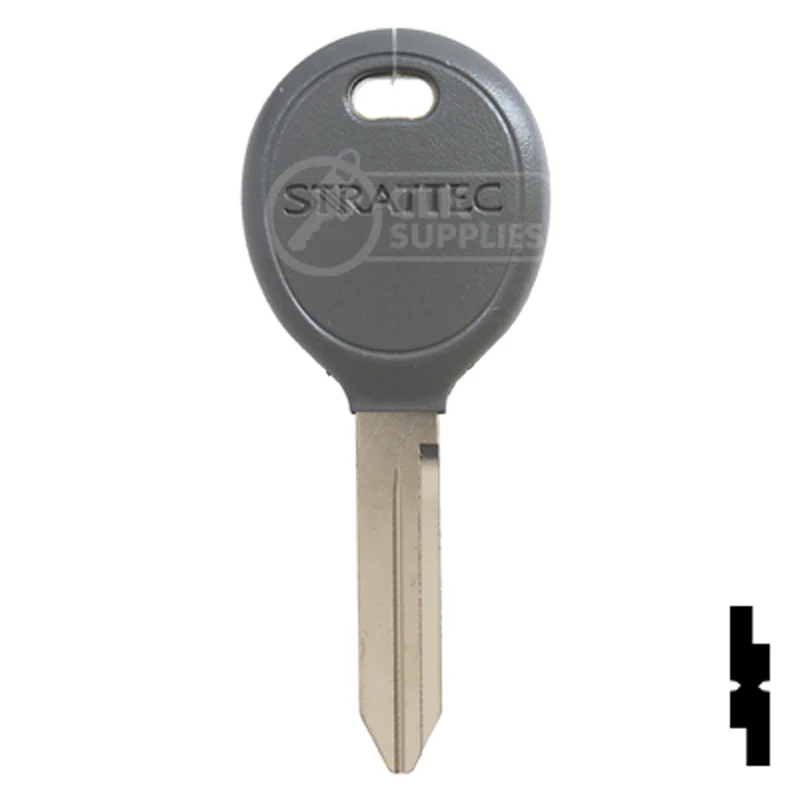 Uncut Transponder Key | Chrysler | Y160PT, 692325