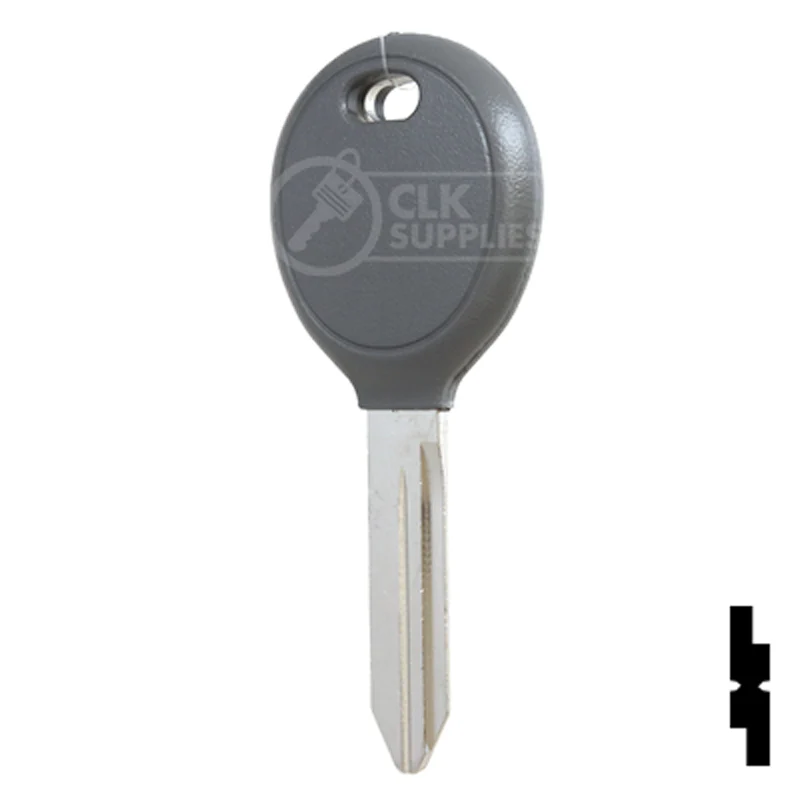 Uncut Transponder Key | Chrysler | Y160PT, 692325 - Image 12