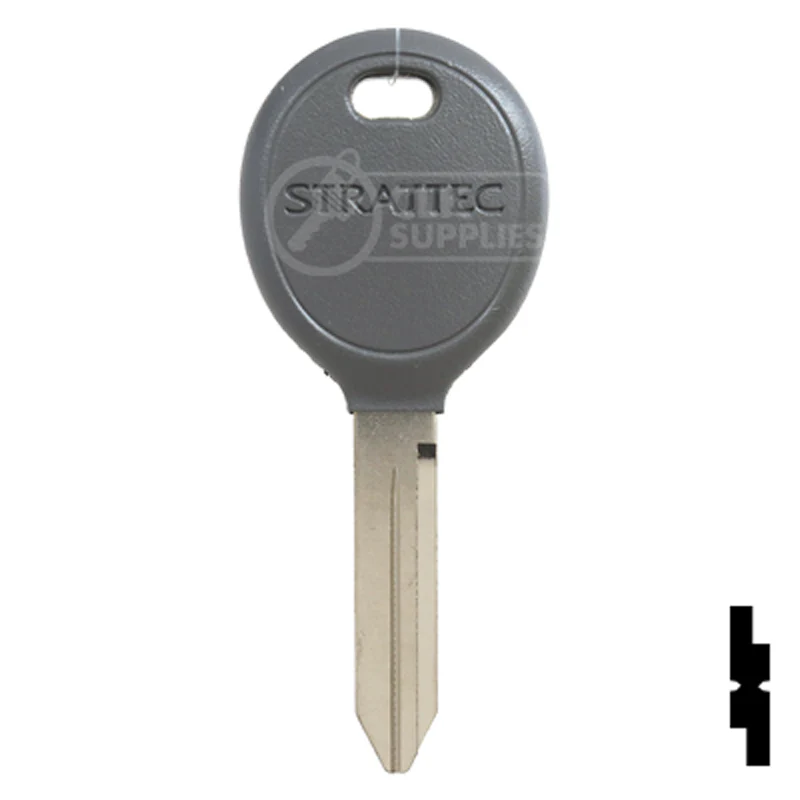 Uncut Transponder Key | Chrysler | Y160PT, 692325 - Image 2
