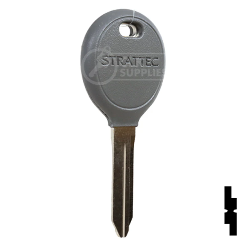 Uncut Transponder Key | Chrysler | Y160PT, 692325 - Image 4