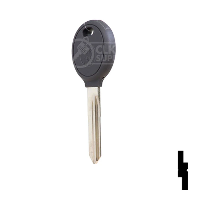 Uncut Transponder Key | Chrysler | Y162PT, Y165PT - Image 22